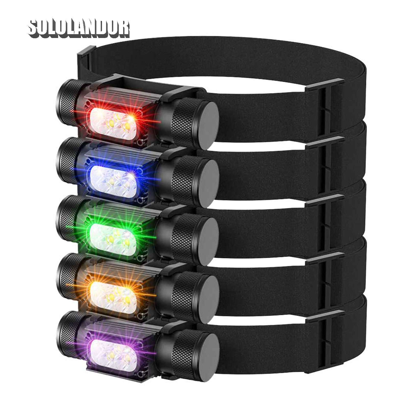 Lolin D32 - SOLOLANDOR Mini faro LED tipo C