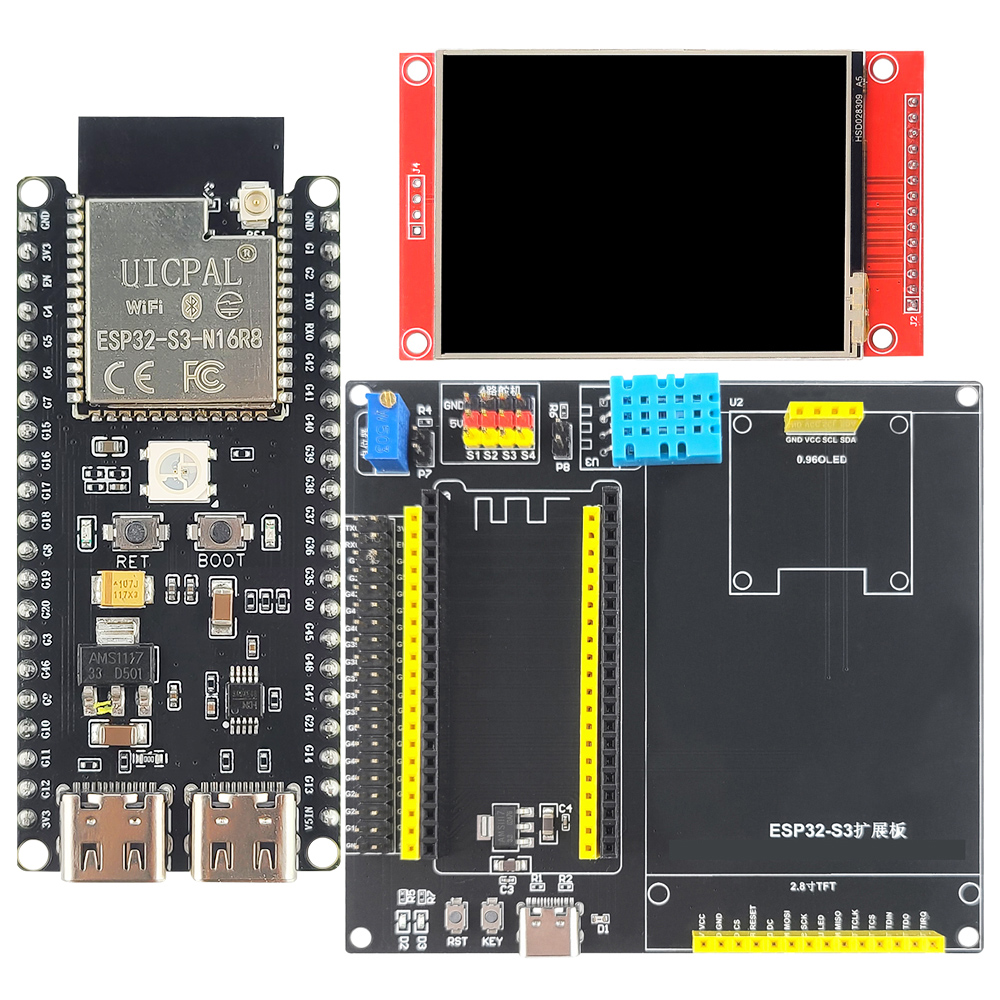 Esp32 S3 Devkitc 1 - Kit de placa de desarrollo ESP32-S3-DevKitC-1