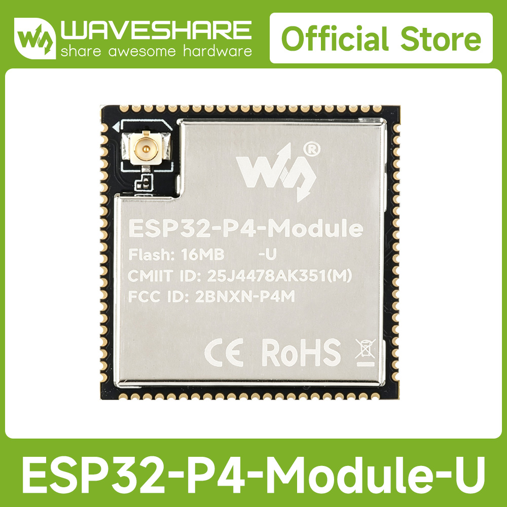 Doit Esp32 - Placa central de módulo Waveshare ESP32-P4,