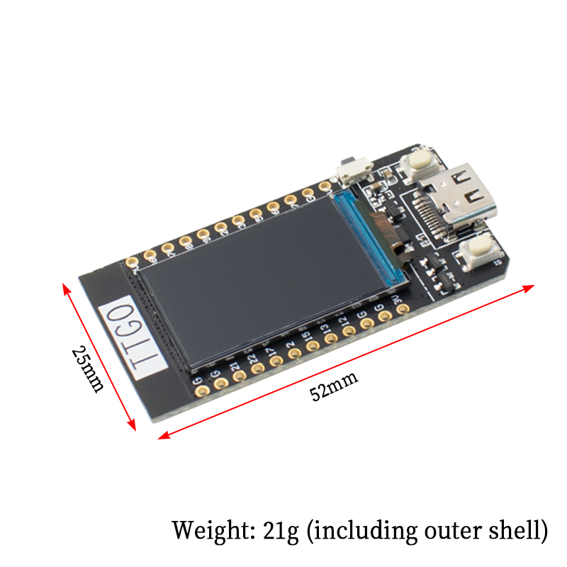 Placa de desarrollo TTGO T-Dis - Ttgo Tdisplay reseña y precio