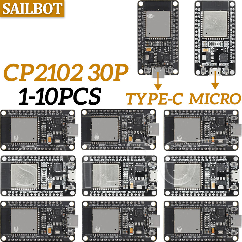 1/5/10PCS WR-32 32-S Placa de  - Nodemcu 32S reseña y precio
