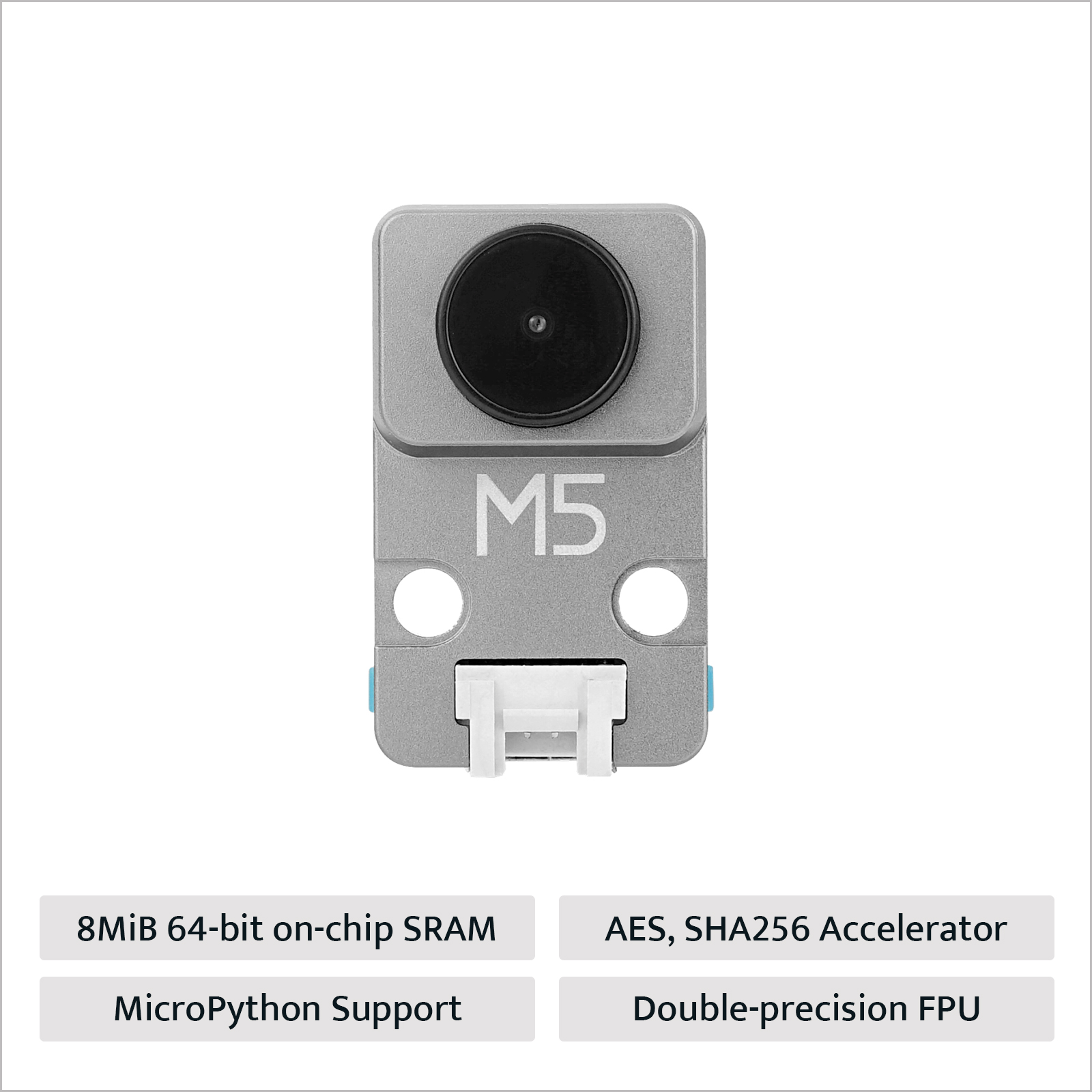 M5Stack Cámara oficial UnitV K - M5Stack Core2 reseña y precio