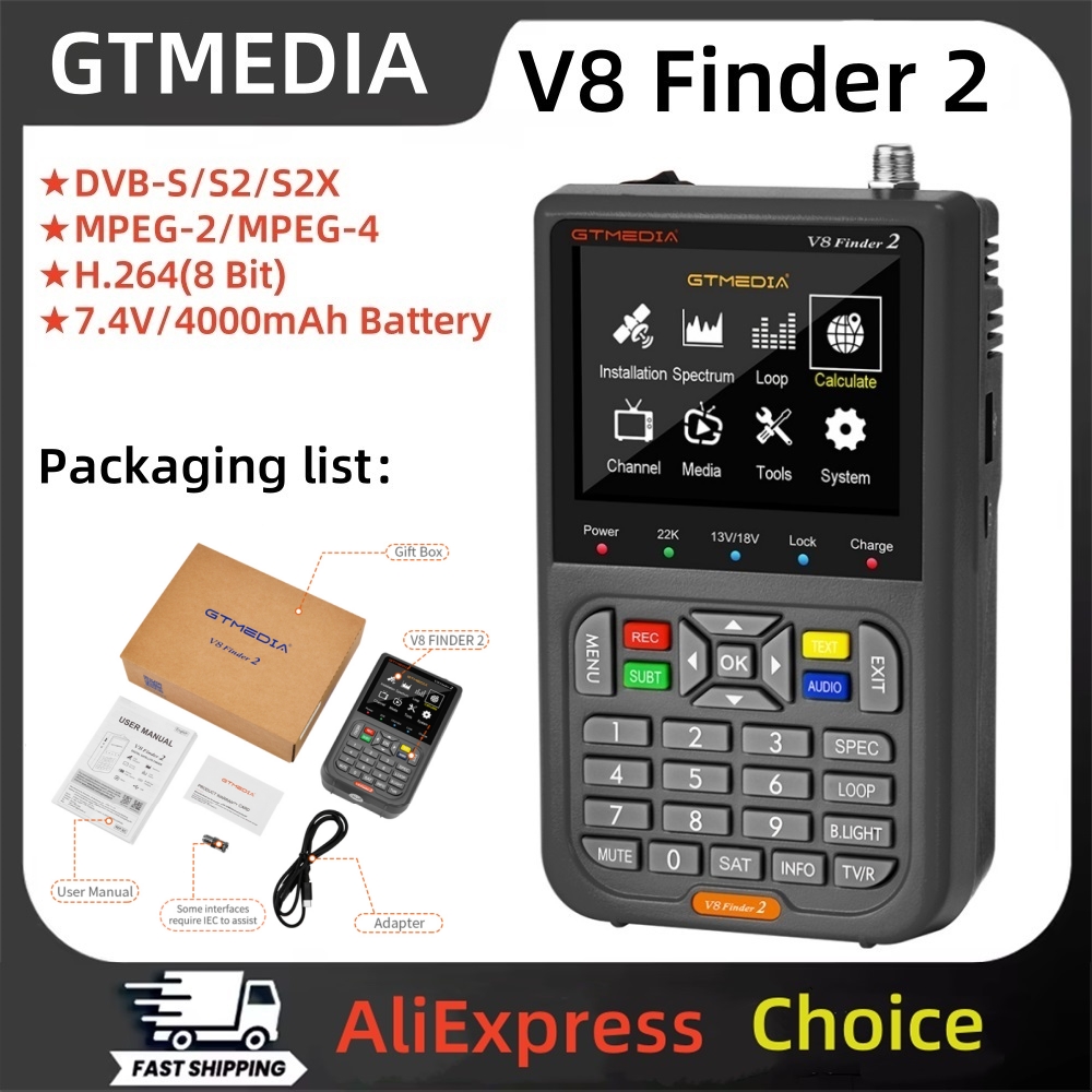 GTMEDIA V8 Finder 2 DVB-S/S2/S - Devkitc reseña y precio