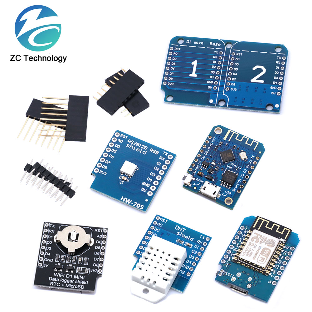D1 Mini ESP8266 ESP-12F CH340G - Wemos D1 reseña y precio