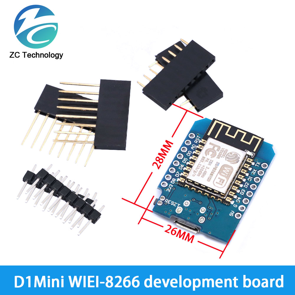 D1 Mini ESP8266 ESP-12F CH340G - Wemos D1 reseña y precio