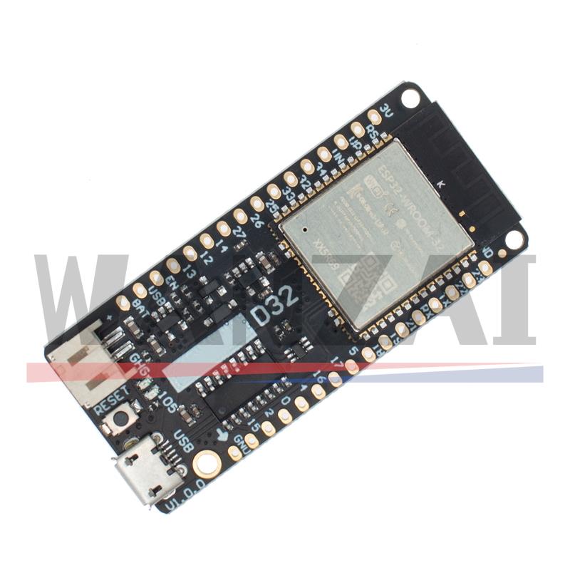 LOLIN D32 V1.0.0 - Placa wifi  - Lolin D32 reseña y precio