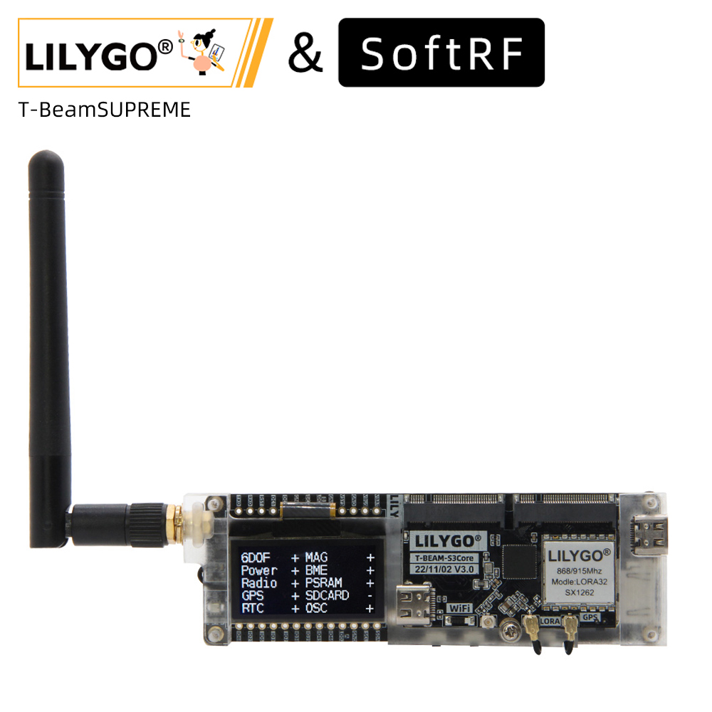 LILYGO® SoftRF T-Beam SUPREME- - Lolin S3 reseña y precio