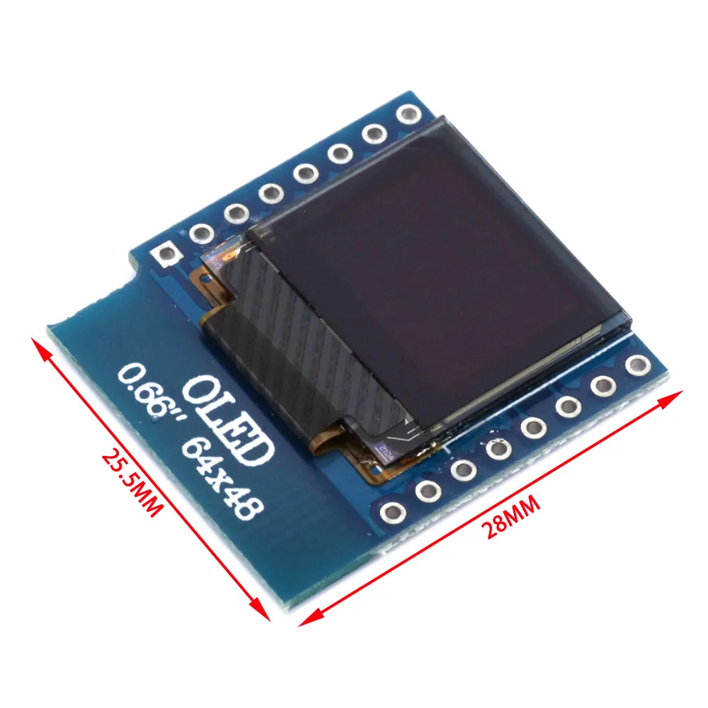 Pantalla OLED I2C SSD1306 pequ - Wemos D1 reseña y precio