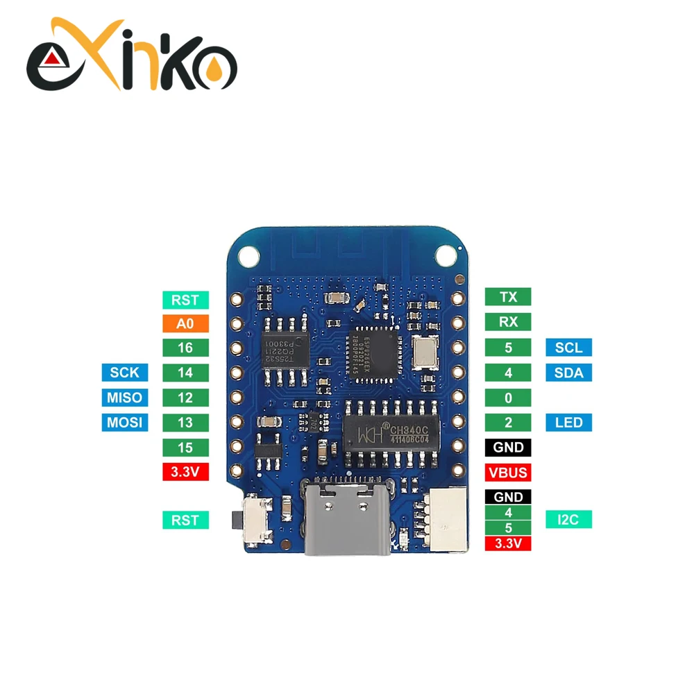 1/5/10 Uds WeMos D1 Mini ESP82 - Wemos D1 reseña y precio