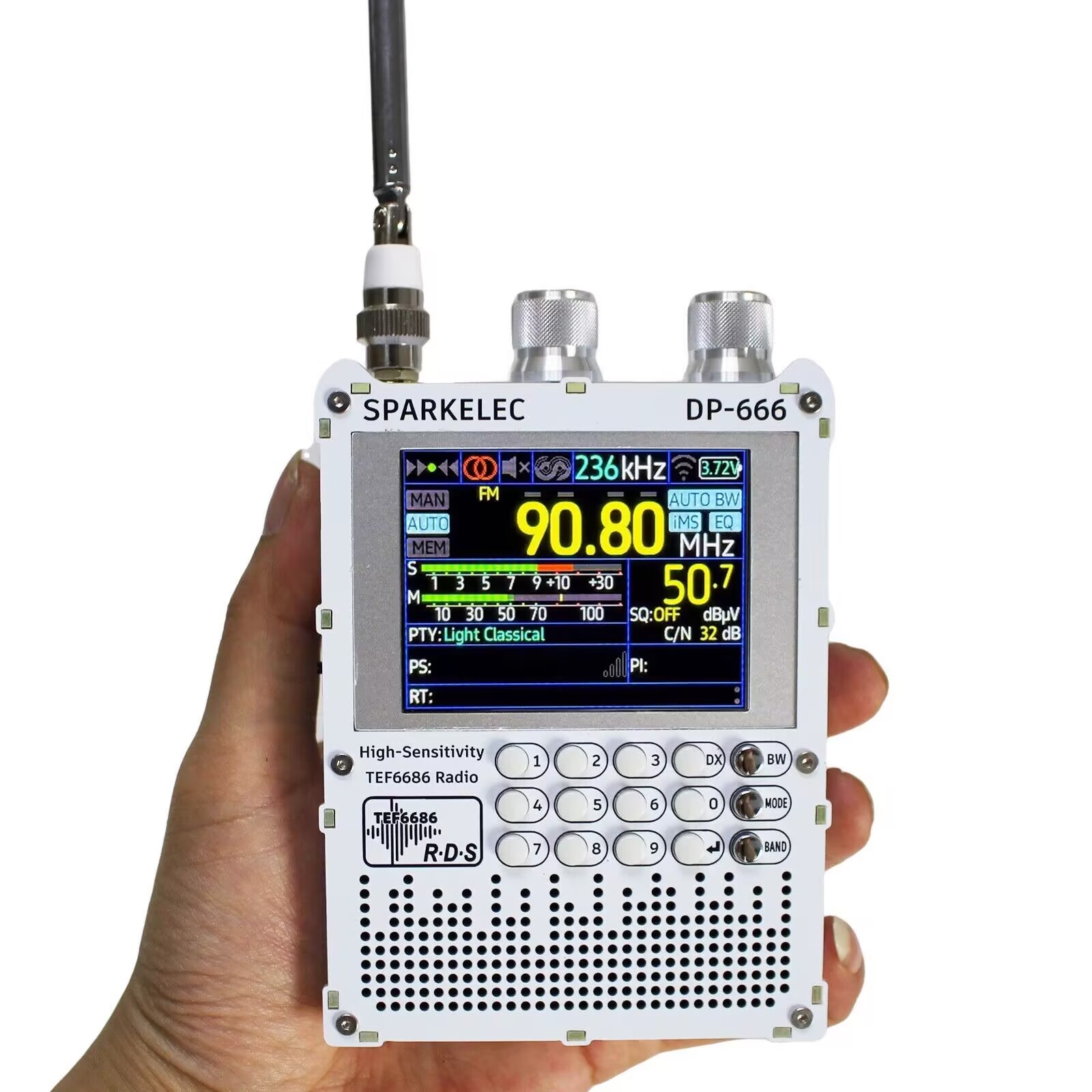 Nuevo DP-666 TEF6686 Radio de  - Devkitc reseña y precio